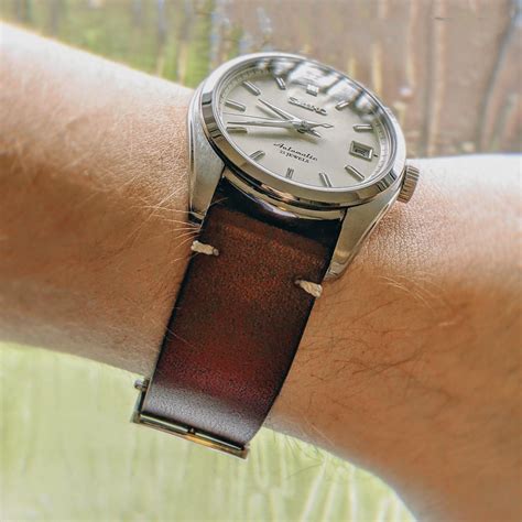 seiko sarb035 leather strap.